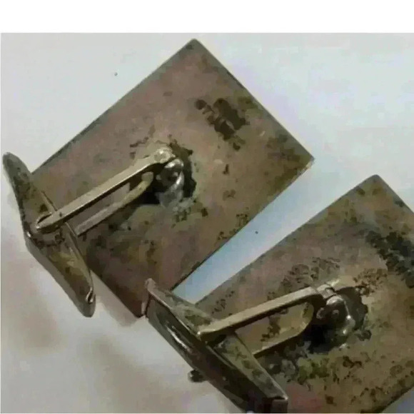 UNIQUE Vintage 1950s Siam Cuff Links - Picture 12 of 16